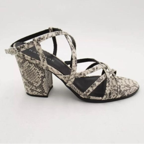 Rampage Emilia Sandals High‎ Heels Size 7.5 Womens New with defect - Picture 1 of 16